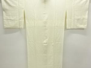 草花模様織り出し単衣長襦袢